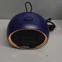 Space Heater for Indoor Use, Portable Electric Heater with 2S Fast Heating & PTC Ceramic, Tip-Over/Overheat Protection, Ultra Quiet Mini Desk Heater for Bedroom, Bathroom, Home Office (Blue)