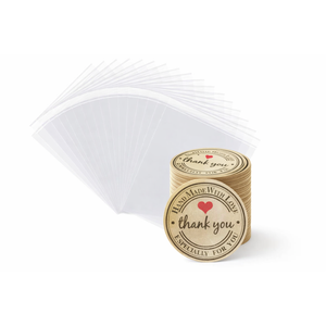 Small Bags with Stickers for Gift