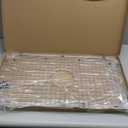 Serene Valley Sink Bottom Grid 27-1/2" x 14-1/4", Centered Drain with Corner Radius 3-1/2", NDG2814C, Stainless Steel 