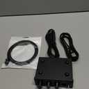 Fosi Audio Q4 DAC Headphone Amp for PC, Desktop Digital to Analog Audio Converter for Home Stereo Amplifier and Powered Speakers, PC-USB/Optical/Coaxial Inputs, 3.5mm Headphone/RCA Outputs