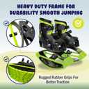 New Bounce Jumping Shoes - Kangaroo Jumping Shoes for Kids - Exercise Moon Shoes - Bouncy Shoes for Ages 8-12 - Size 1-6 (32-38 EU)