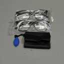 Gaoye Ultralight Blue Light Glasses for Women - Computer Protection Glasses for All Day Comfort - Anti UV Glare & Eyestrain (Light Black 2 Pack)