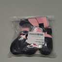 Dog Shoes, Outdoor Dog Boots Non-Slip Waterproof Dog Booties  4Pcs for Winter Snowy Day, Summer Hot Pavement with Rugged Sole Pink (Size 5:2.51''x2.36'')(L*W) for 41-60lbs)