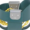 YUEYASHUX Green High Back Full Bucket Toddler Swing Seat ...