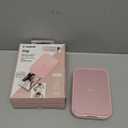 Canon Ivy 2 Mini Photo Printer, Print from Compatible iOS & Android Devices, Sticky-Back Prints, Blush Pink
