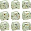 YYDLKAF 12 PCS Insect Party Bags Bug Party Boxes, Insect Party Decorations Insect Gift Bag Goodie Bag Treat Bag Candy Bag for Insect Birthday Party Supplies