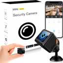 Mini Hidden Camera, Wireless WiFi/No WiFi Nanny Cam Security with Strong Adsorption, Motion Detection, Night Vision, Cloud & SD Storage, App Control for Home Baby Pet Office