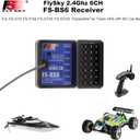 GoolRC Flysky FS-BS6 Receiver 2.4Ghz 6CH AFHDS2 Receiver Compatible with Flysky FS-GT5 FS-IT4S RC Transmitter for RC Car Boat (2PCS)