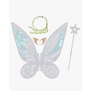 Fairy Wings for Adults,Butterfly Wings for Girls,Angel Wings,Fairy Costume for Women Halloween Dress Up Party Favor Rose
