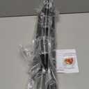 360 Rotate LED Bathroom Vanity Light Fixtures, 1600LM Acrylic Matte Black Vanity Lights for Bathroom, Modern Wall Lighting Fixtures Over Mirror Kitchen Living Room Hallway (Natural White Light 5000K) (4-Light, 27-Inch, 5000K)