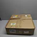 hualuosi Bamboo Lights Fixtures 14.2in Rattan Pendant Light Kitchen Island 2-Tier Wicker Hanging Lights Boho Dining Room Lighting Woven Chandelier for Bedroom Restaurants Reading Nook Foyer