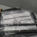 60 Gal (230L) Laundry Sorter 3 Section with Lid, Laundry Hamper Cart with Heavy Duty Rolling Lockable Wheels and Metal Handle,Laundry Basket Organizer with Removable Bag for Laundry Room - White