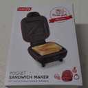 DASH Pocket Sandwich Maker (red)