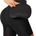 Nebility Women's Butt Lifting Shapewear - Built-in Hip & Butt Pads Mid-Rise Padded Shaper Shorts Booty Enhancer Lifter Beige Size L