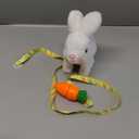 Tagitary Plush Toys Electronic Toy with Sounds,Wiggling Ears,Twitching Mouth and Nose, Interactive Rabbit Toy for Kids with Leash,Easter Christmas Birthday Gift for Toddlers Kids (White)