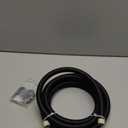 EVIL ENERGY 12AN PTFE Fuel Line Kit, AN12 E85 Nylon Braided Fuel Hose Black 10FT