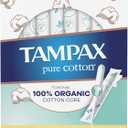 Tampax Pure Cotton Tampons, Unscented, 24 Count