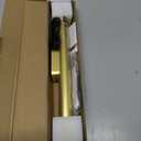 bravzurg Rechargeable Magnetic LED Light Bar with Remote, Under Cabinet Lighting Wireless, Battery Powered Operated Wall Strip Lights, Dimmable Desk Lamp for Picture Mirror Closet Room – Gold