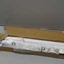 ALLZONE Shower Curtain Rod Tension No Drill, 42-83 Inches,Heavy Duty Tension Curtain Rod, Rustproof Shower Rods for Bathroom, Adjustable Spring Tension Rods for Windows,White