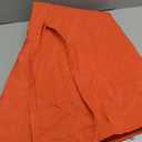 Blissun 7.5ft Patio Umbrella Replacement Canopy, Market Umbrella Cover, Outdoor Table Umbrella Canopy for 6 Ribs (Orange)