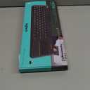 Logitech K400 Plus Wireless Touch TV Keyboard With Easy Media Control and Built-in Touchpad, HTPC Keyboard for PC-connected TV, Windows, Android, ChromeOS, Laptop, Tablet - Black