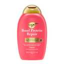 OGX Repair & Protect Bond Protein Repair Shampoo, Lightweight Hair Wash Cleanses & Targets Damaged Hair for Effective Bond Repair, Formulated without Parabens, 13 fl. oz