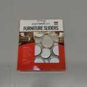 1-1/4" Furniture Sliders for Carpet & Hardwood Floors, 24PCS Furniture Pads for Quickly and Easily Move Any Item and Protect The Floor