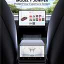 REEVAA 2026 Tesla Model Y Premium & Performance Screen Protector [Anti-Glare & No Fingerprint], 9H Tempered Glass for 2026 Model Y Premium & Performance, with Alignment Frame, Matte, 16 inch