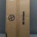 14x36x54 Inch 4-Shelf Storage Shelves Heavy Duty Shelving Unit for Kitchen Metal Shelves Garage Organizer Wire Rack Shelving Storage Unit Shelf Adjustable Utility NSF Certification Commercial (Black)