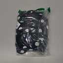 SUUKSESS Women One Piece Ruched Swimsuit Tummy Control Backless Bathing Suit (Medium, Black White Polka Dots)