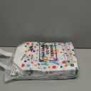 Supervitae 24 Pack Happy Birthday Gift Bags Bulk Medium Rainbow Polka Dot Party Favor Bags Reusable Totes Non Woven Goodie Totes for Birthday Baby Shower Wedding Party Supplies(9.8" x 7.9" x 3.9")