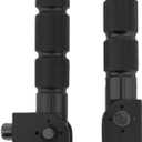 Windance Motorcycle Bicycle Passenger Foot Pegs M8 8mm Anti-Skid Footrests Pedals Fit for Honda Kawasaki Yamaha Ducati Suzuki BMW Motorcycle Scooters Bicycle Electric Bike (Black)