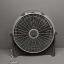 Lasko Wind Machine Fan, Air Circulator Fan with 3 Speeds, 20" Model 3300, Gray