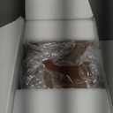 amoard Knife Display Case, Knife Collection Display Holder with Glass Lid, 3-Layer Wooden Pocket Knife Case with Drawers (Walnut)