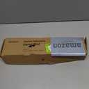 Closet Rods for Hanging Clothes, 17 to 84 Inches Stepless Adjustable Metal Closet Rod, 1.3 Inches Heavy Duty Clothes Hanging Rod for Closet Wardrobes Laundry RV, Black