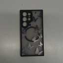 OOK Case for Galaxy S24 Ultra Black Butterfly