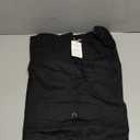 Mylldey Men's Cargo Shorts 3/4 Relaxed Fit Mens Running Shorts 7 Pockets Elastic Waist Cotton Hiking Shorts, 2XL