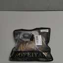 SOFEIYAN Claw Clip Messy Bun Hair Piece Wavy Curly Hair Bun Clip in Claw Chignon Ponytail Hairpieces Synthetic Tousled Updo Hair Extensions Scrunchie Hairpiece for Women, Brown & Blonde