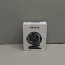 SWEETFULL Portable Clip on Fan - Battery Operated Stroller Fan, 4000mAh Small Rechargeable Fans with LED Display, 4 Speeds, Mini Personal Cooling Desk Cooler for Golf Cart Travel Camping Gym (Purple)