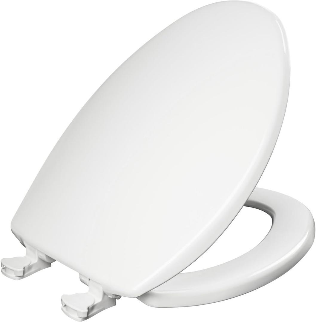 Bemis 7300EC 000 7300EC Elongated Closed-Front Toilet Seat and Lid