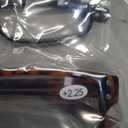 Boost Eyewear 6 Pack Reading Glasses in Black, Tortoise, Blue, Red for Men/Women, Spring Hinges, Assorted Colors (+2.25)