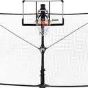 Franklin SportsBasketball Pass Back Rebounder (14' X 8', Black)