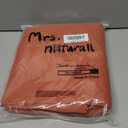 Mrs.Naturall Burnt Orange Curtains 42x54 Inches Long for Dining Room 2 Panels Blackout Room Darkening Curtain for Bedroom