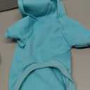 2 Pack Dog Hoodie Warm Hood Dog Sweater Cold Weather Small Dogs Sweatshirt Comfort Pet Clothes for Small Medium Dogs with Pockets Cats Chihuahua Clothes for Male Female Girl Boy Sporty Daily Wear (L (Back: 13.78", Chest: 18.9"), Navy+Blue)