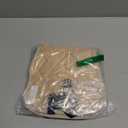 ENOGE Linen Car Seat Covers Front Seat Covers Breathable Cloth Fabric Car Seat Protector Universal Fit Most Automotive, Van, SUV, Trucks (Beige, 2 Front), (Only Headrest Covers)