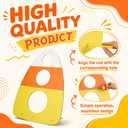 AceOrbit Candy Corn Bean Bag Toss, Wooden Halloween Game 6 Bags