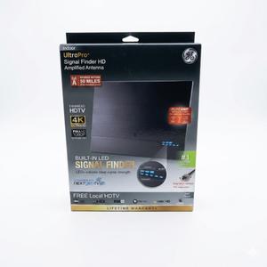 GE Indoor UltraPro Signal Finder HD Amplified Antenna