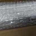 No Drill Linen 100% Blackout Roman Shades for Windows 35"W x 72"H