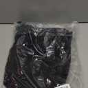 Mens Casual Twill Cargo Shorts Cotton Drawstring Classic Cargo Stretch Short with 6 Pockets (X-Large, Black)