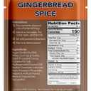 Double Donut Coffee Gingerbread Spice Hot Chocolate Mix Packets, Flavored Gingerbread Hot Cocoa Mix, 18 Count (EXP 03/17/27)